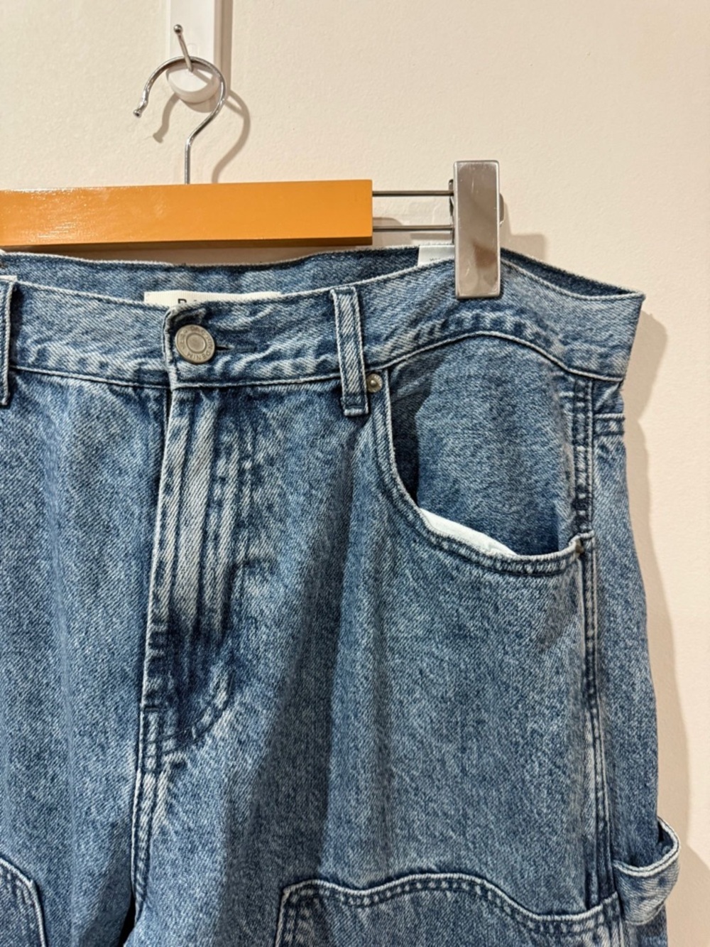 PacSun Baggy Carpenter Jeans 32x32 Medium Wash Utility Denim - Picture 14 of 15